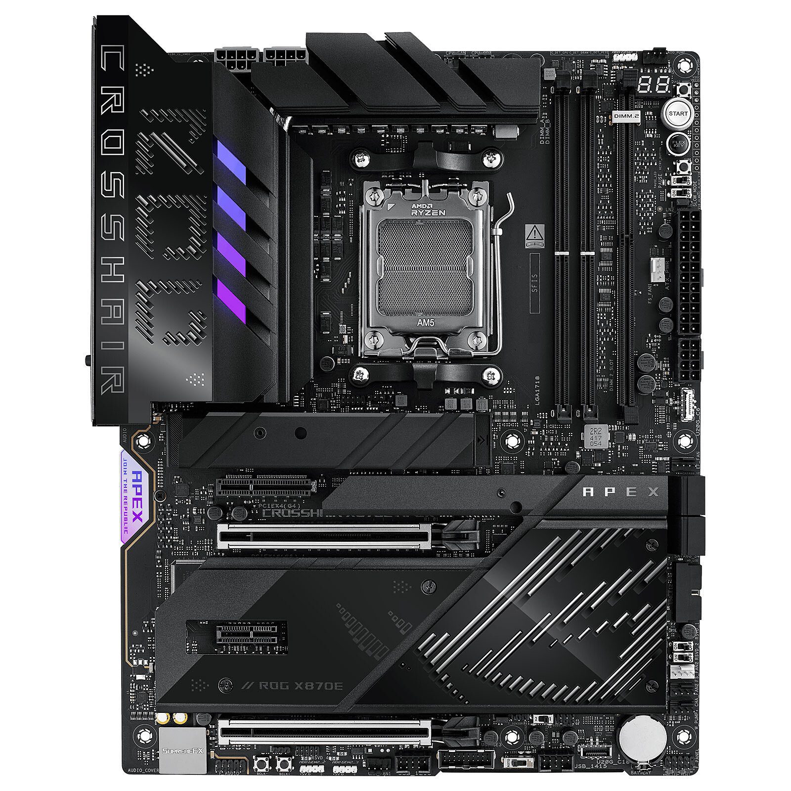 ASUS ROG CROSSHAIR X870E APEX 2 carte mère ASUS AMD AM5