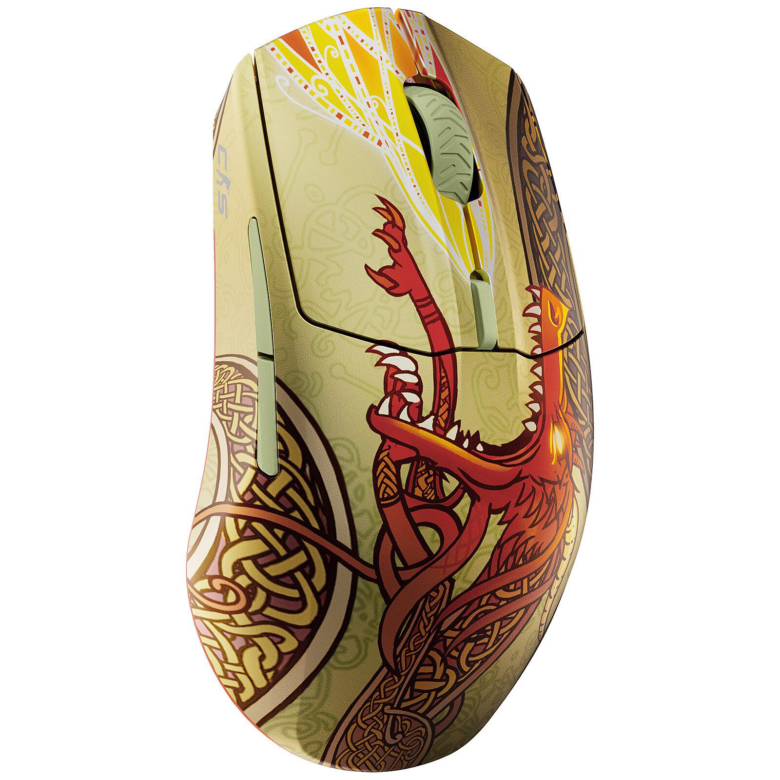 SteelSeries Wireless Gaming Mouse CS2 Dragon Lore 2 Souris SteelSeries Beige