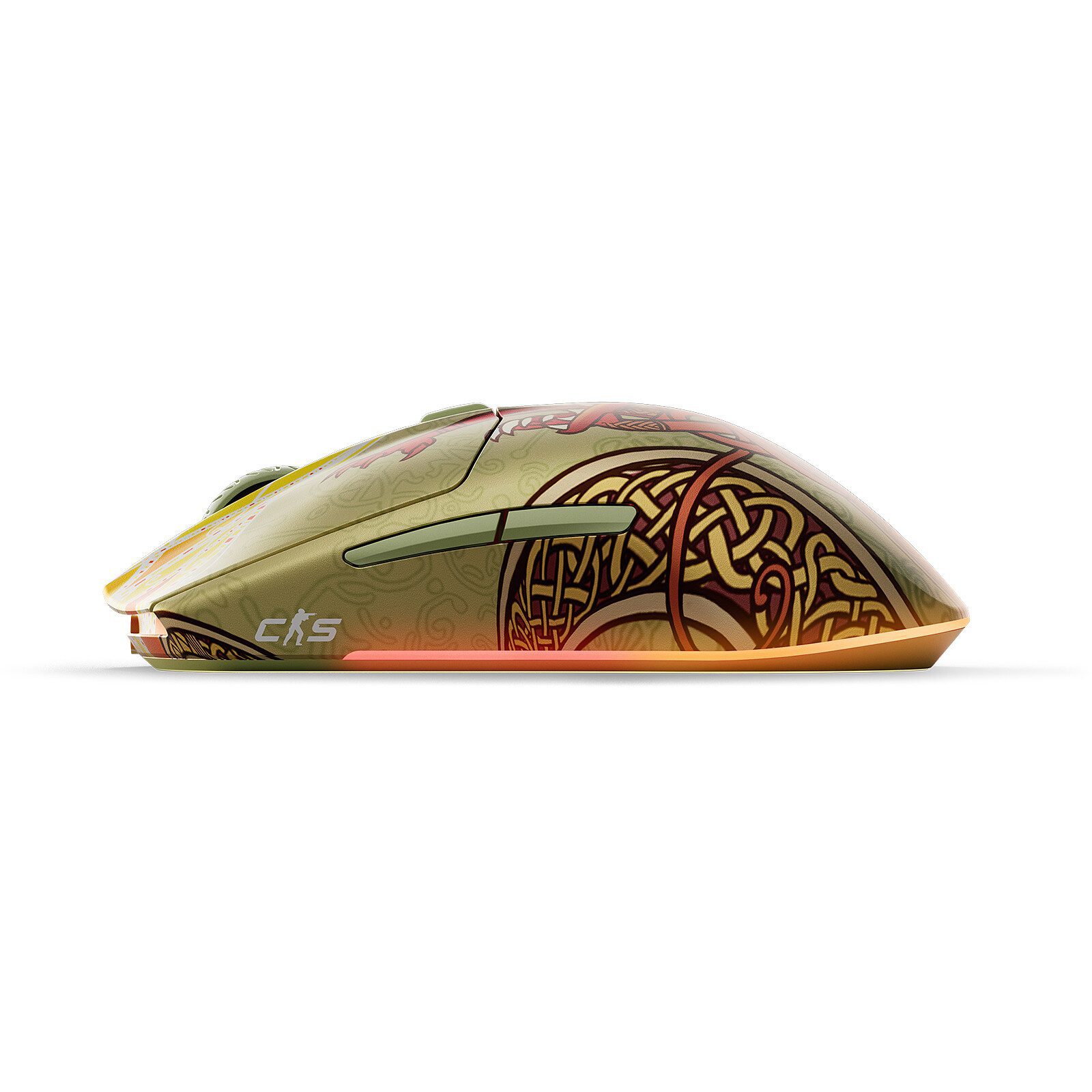 SteelSeries Wireless Gaming Mouse CS2 Dragon Lore 3 Souris gamer SteelSeries 18000 dpi