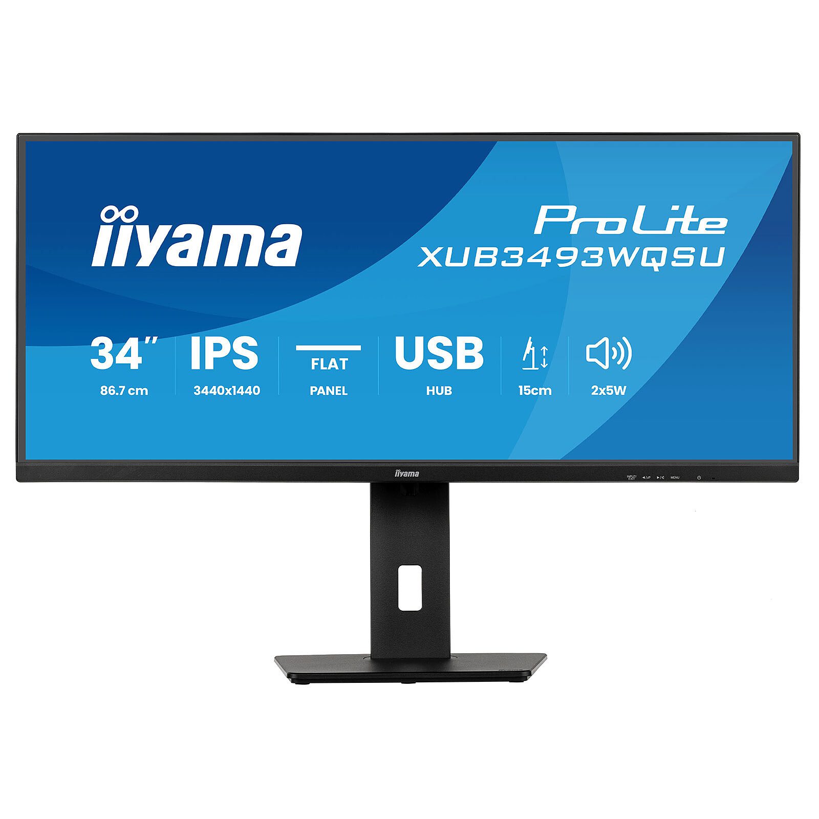 iiyama 34" LED - ProLite XUB3493WQSU-B6 1 écran pc iiyama 34 pouces