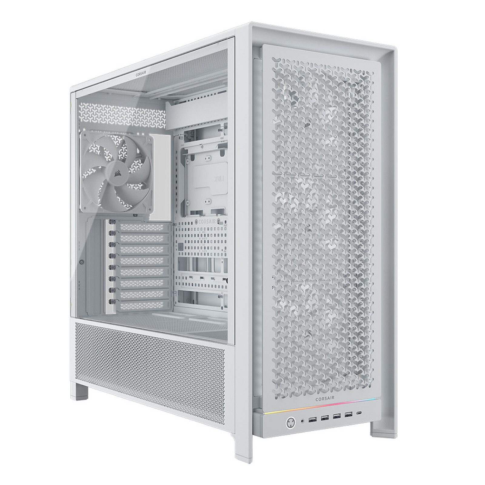 Corsair Frame 5000D RS (Blanc) 1 tour pc Corsair