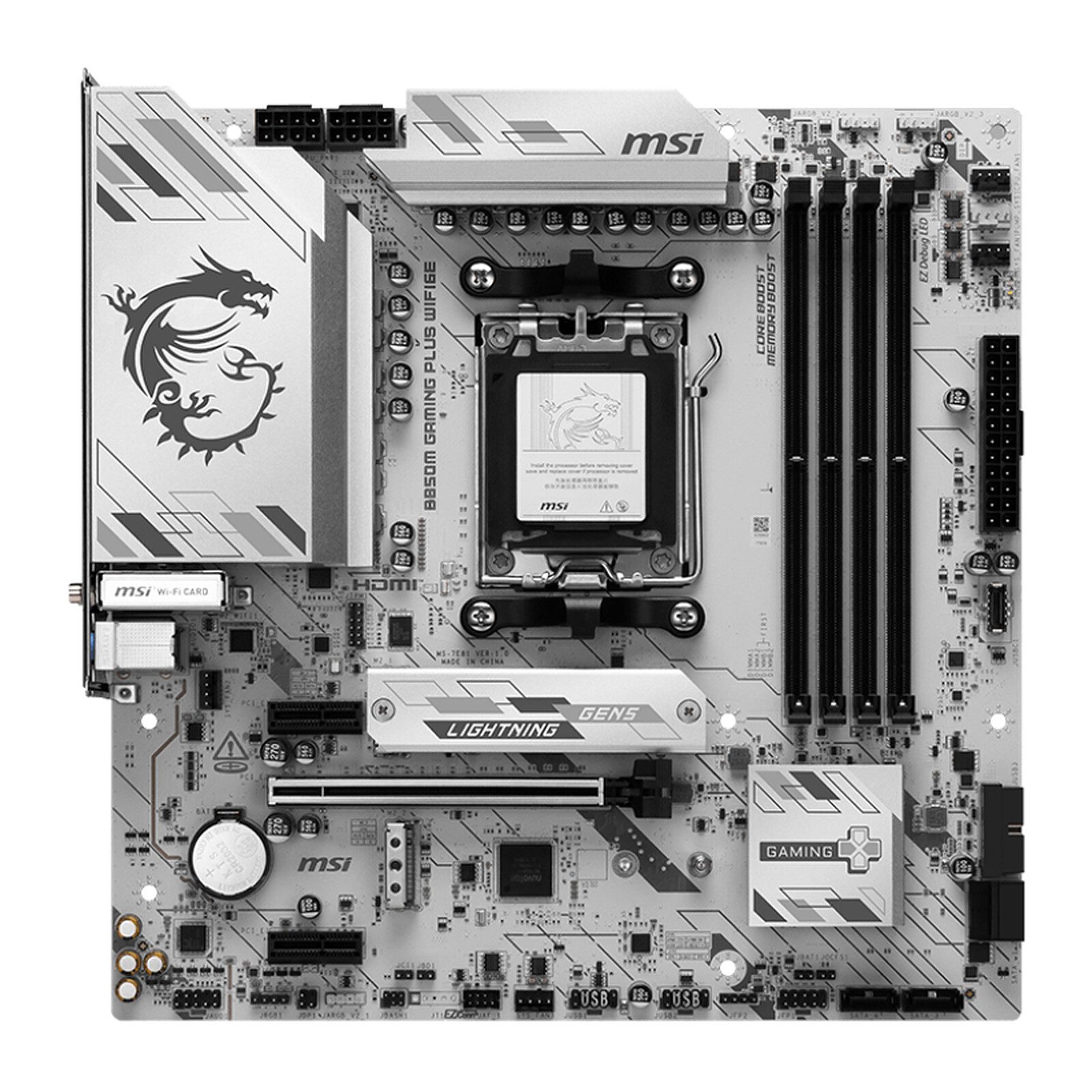 MSI B850M GAMING PLUS WIFI6E 2 carte mère MSI AMD AM5