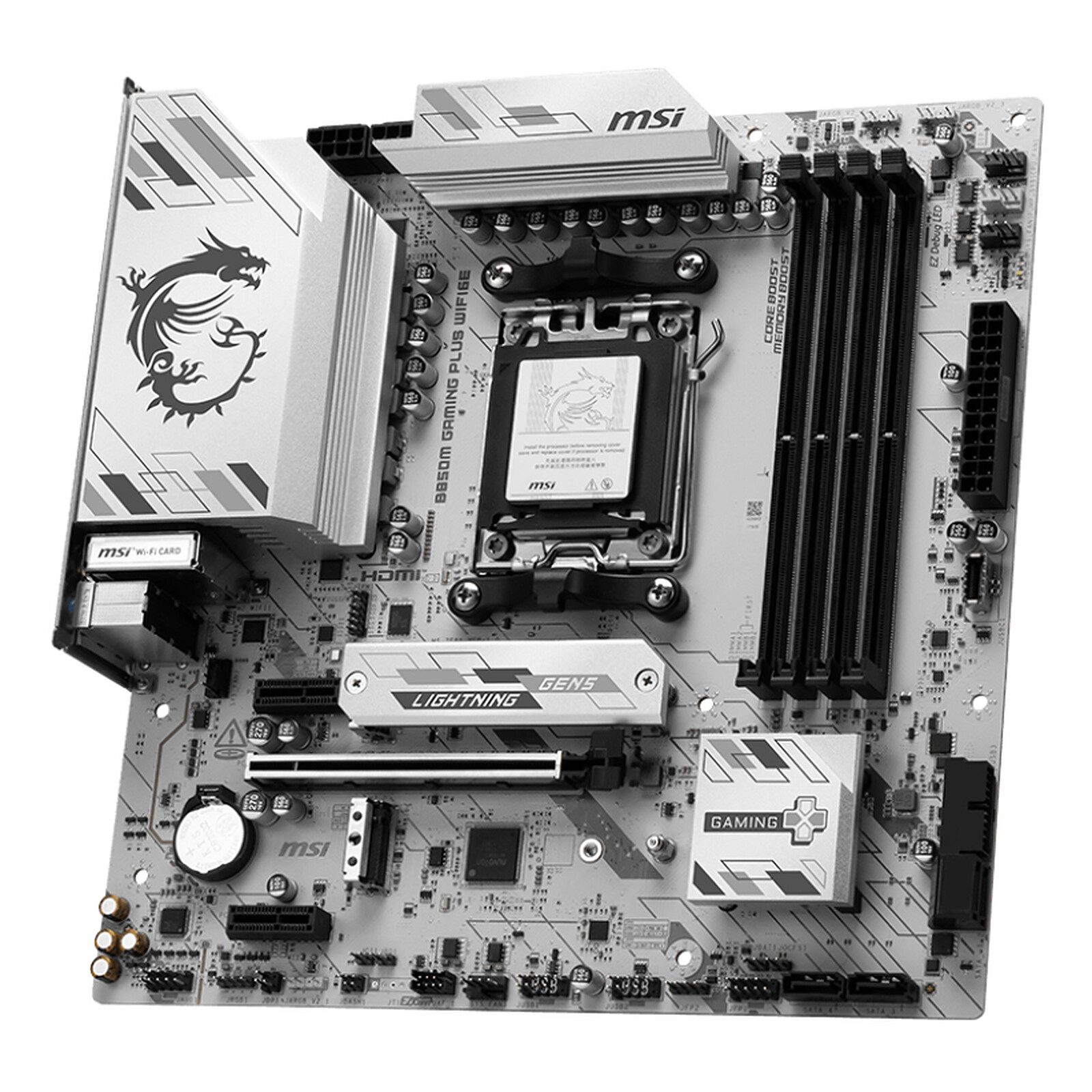MSI B850M GAMING PLUS WIFI6E 4 carte mère MSI AMD AM5