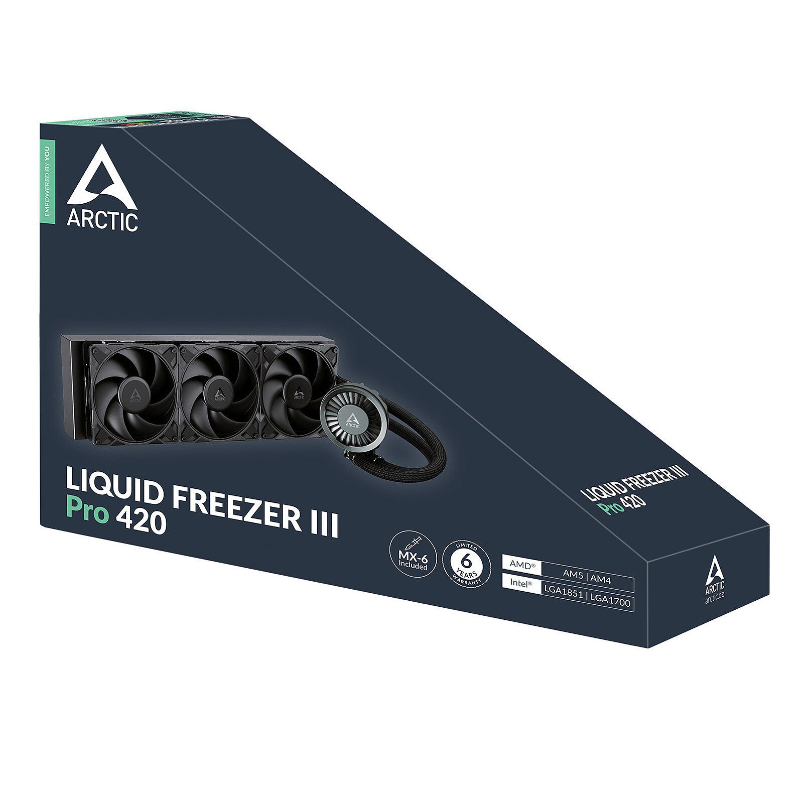 Arctic Liquid Freezer III Pro 420 (Noir) 5 Arctic watercooling Radiateur 420 mm
