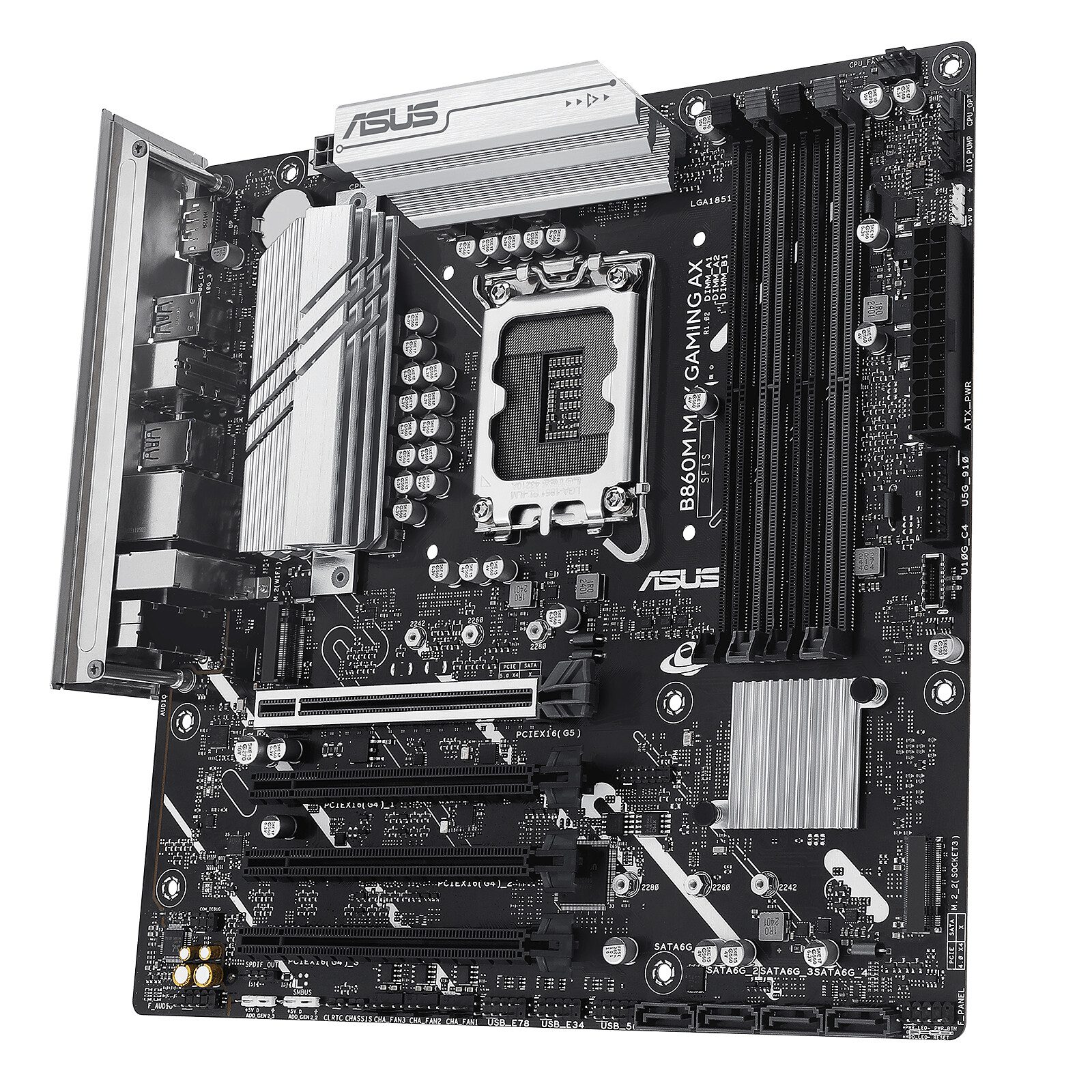 ASUS B860M MAX GAMING AX 4 carte mère ASUS Intel 1851