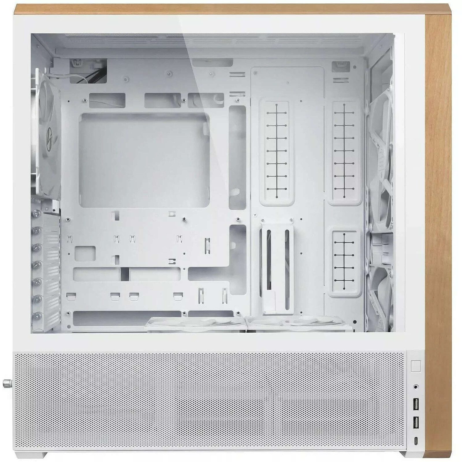 Lian Li LANCOOL 217 – Blanc 3 tour pc Lian Li