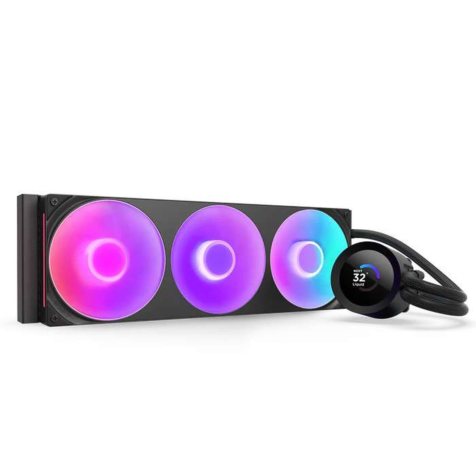 NZXT Kraken Plus 360 RGB Noir (RL-KR360-B2) 1 NZXT watercooling Radiateur 360 mm