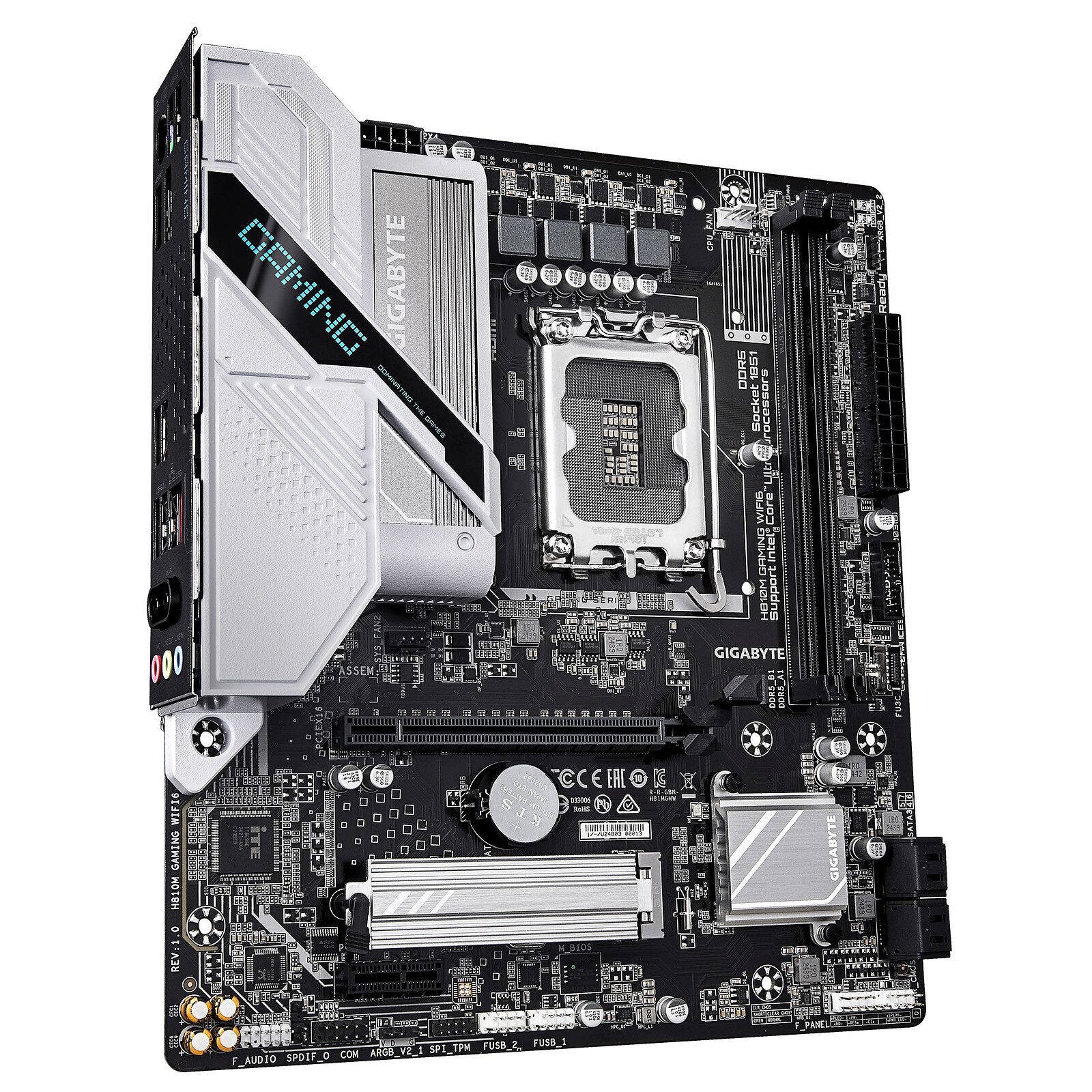 Gigabyte H810M GAMING WIFI6 3 carte mère Gigabyte Intel 1851