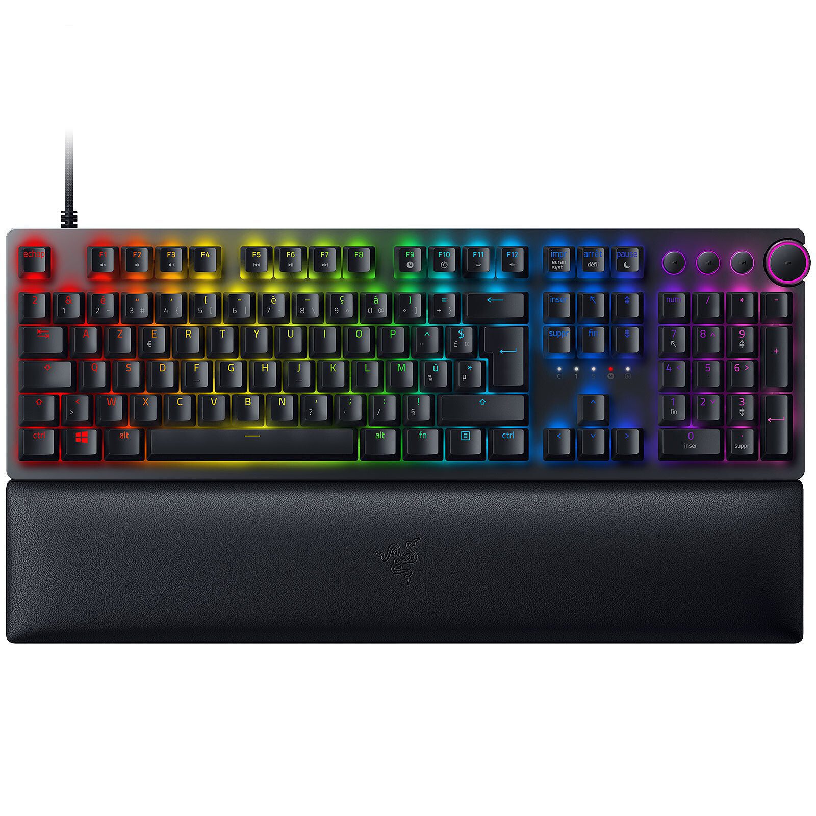 Razer Huntsman v2 (Switchs optiques violets) 1 clavier gamer Razer