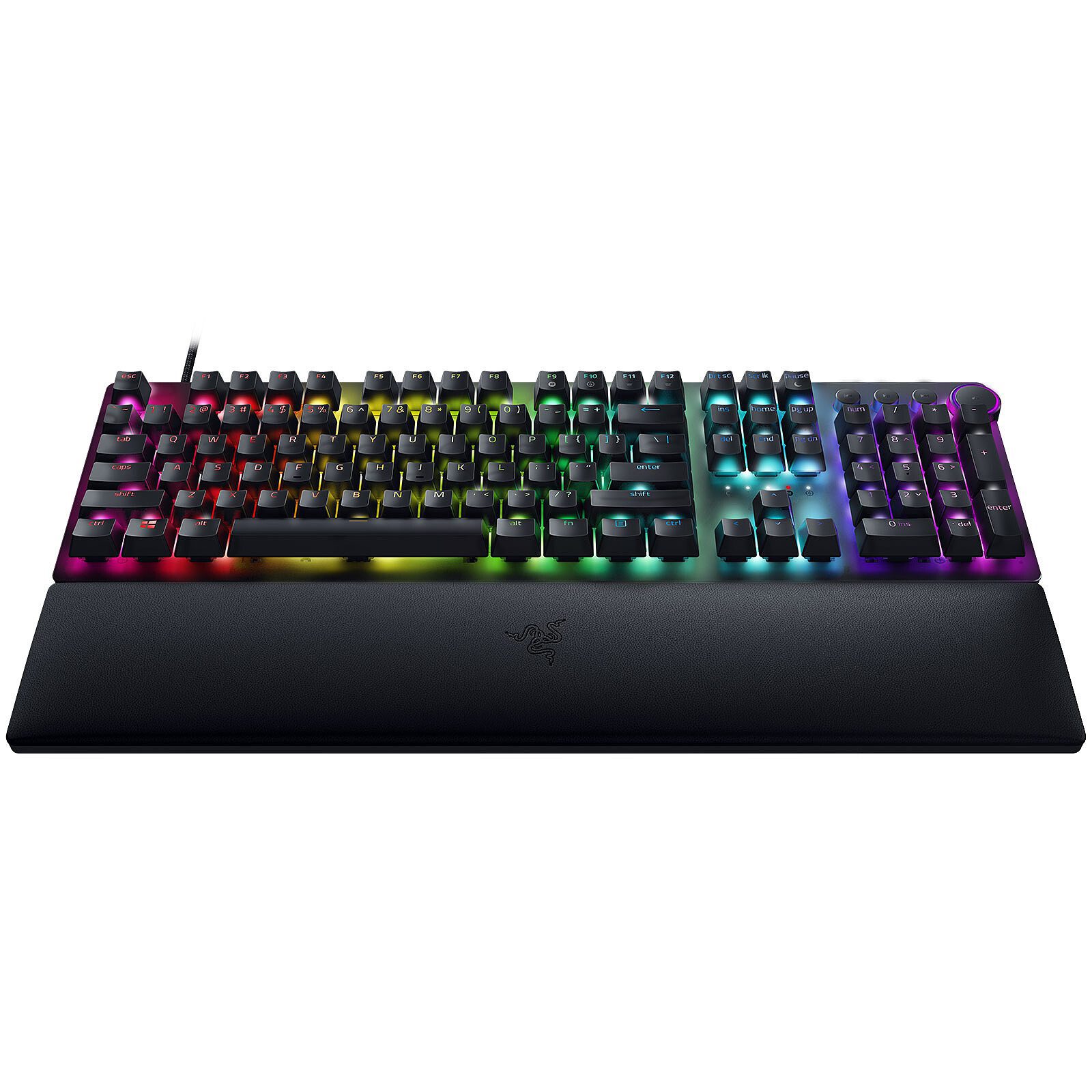 Razer Huntsman v2 (Switchs optiques violets) 3 clavier gamer AZERTY