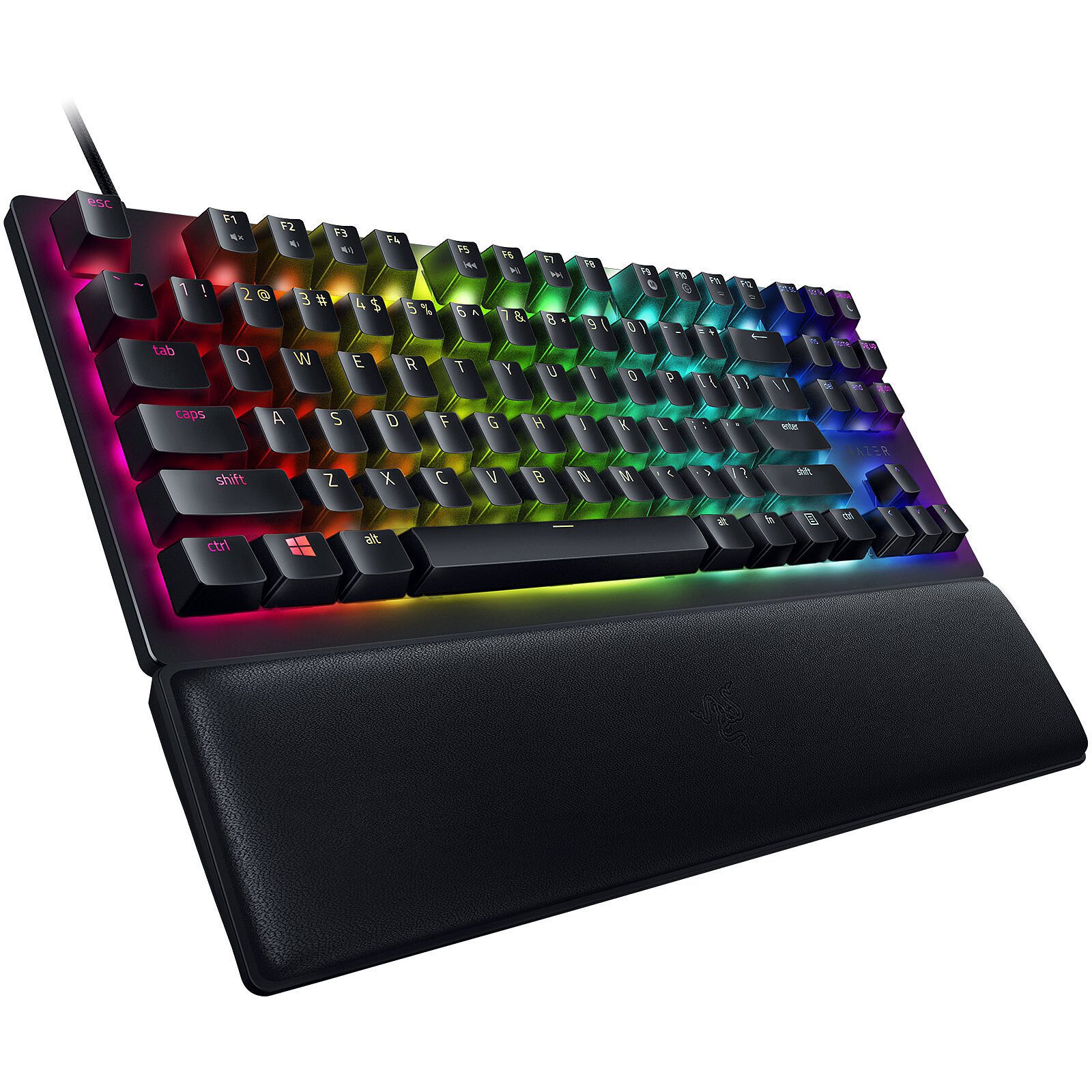 Razer Huntsman v2 TKL (Switchs optiques rouges) 3 clavier gamer AZERTY