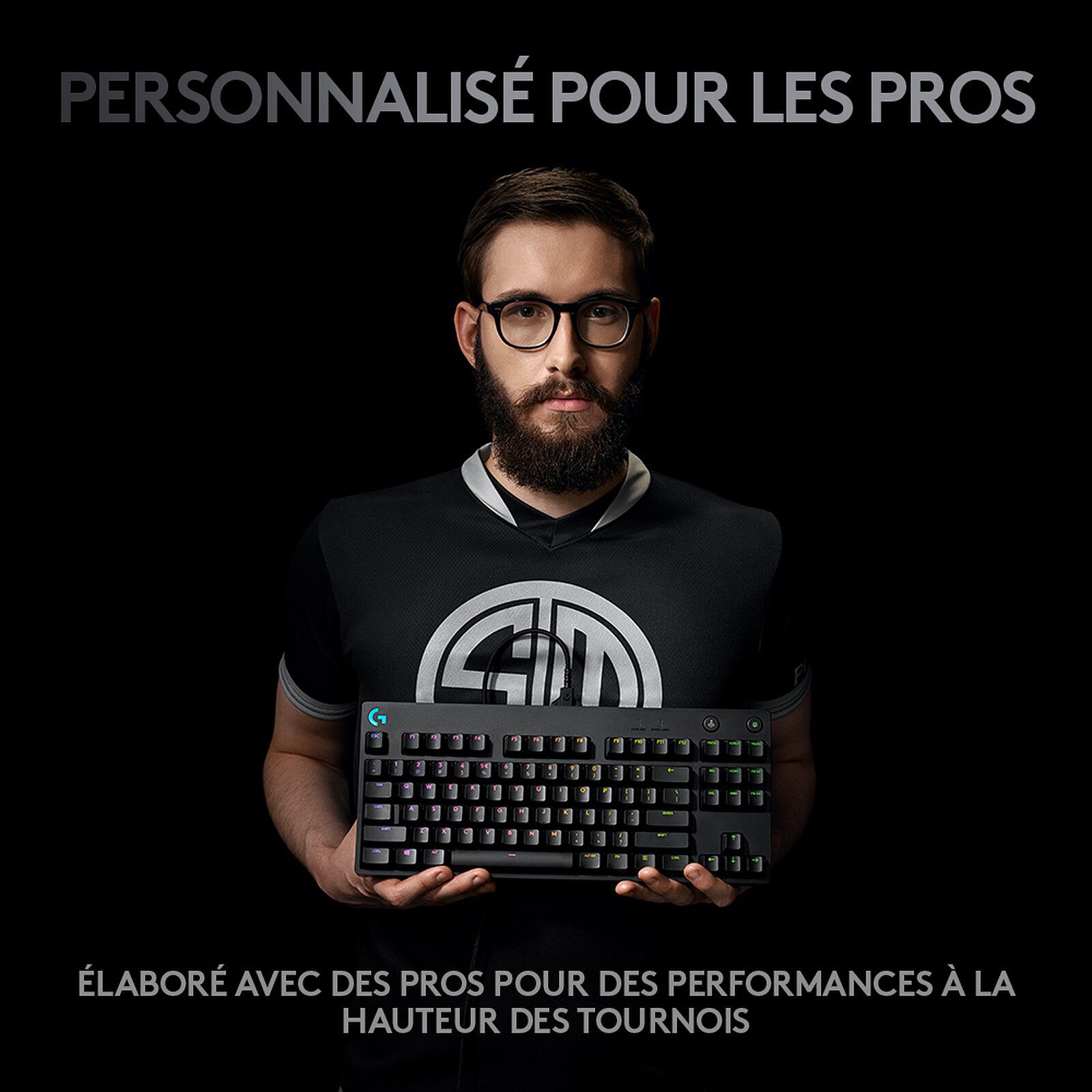 Logitech G Pro 2 clavier Noir