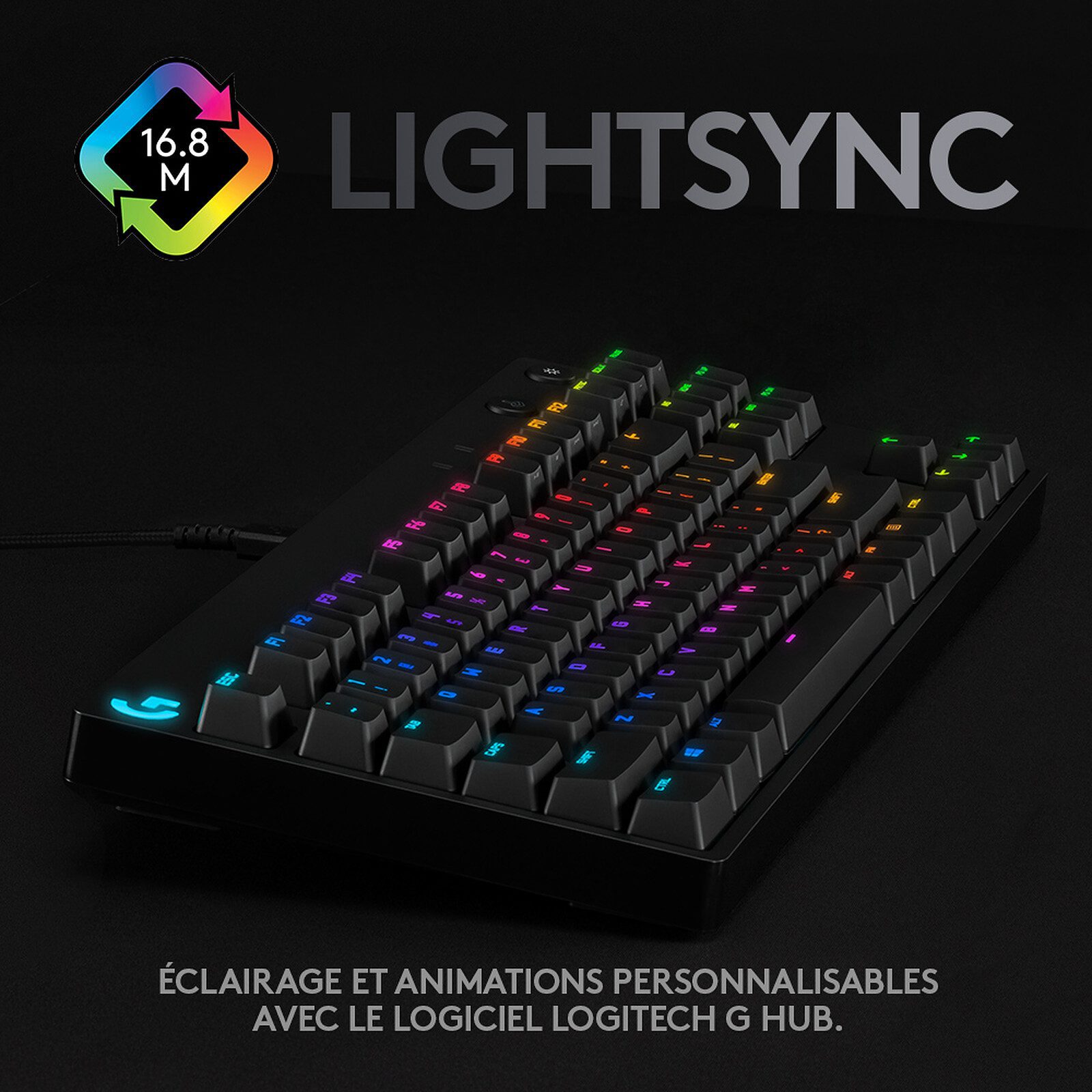 Logitech G Pro 5 clavier gamer Mécanique