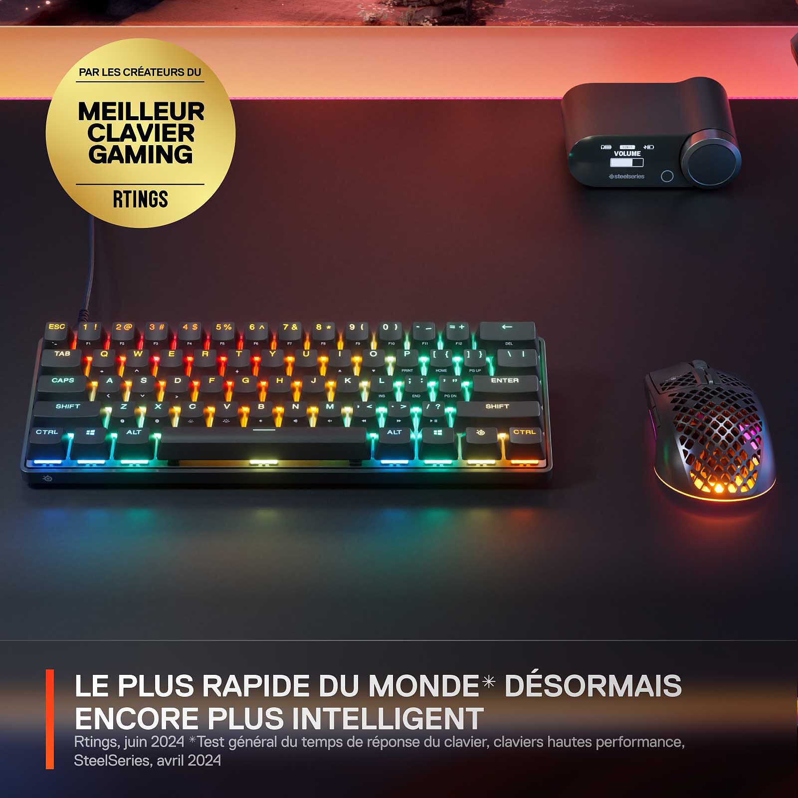 SteelSeries Apex Pro Mini Gen 3 (Noir) 2 clavier Noir