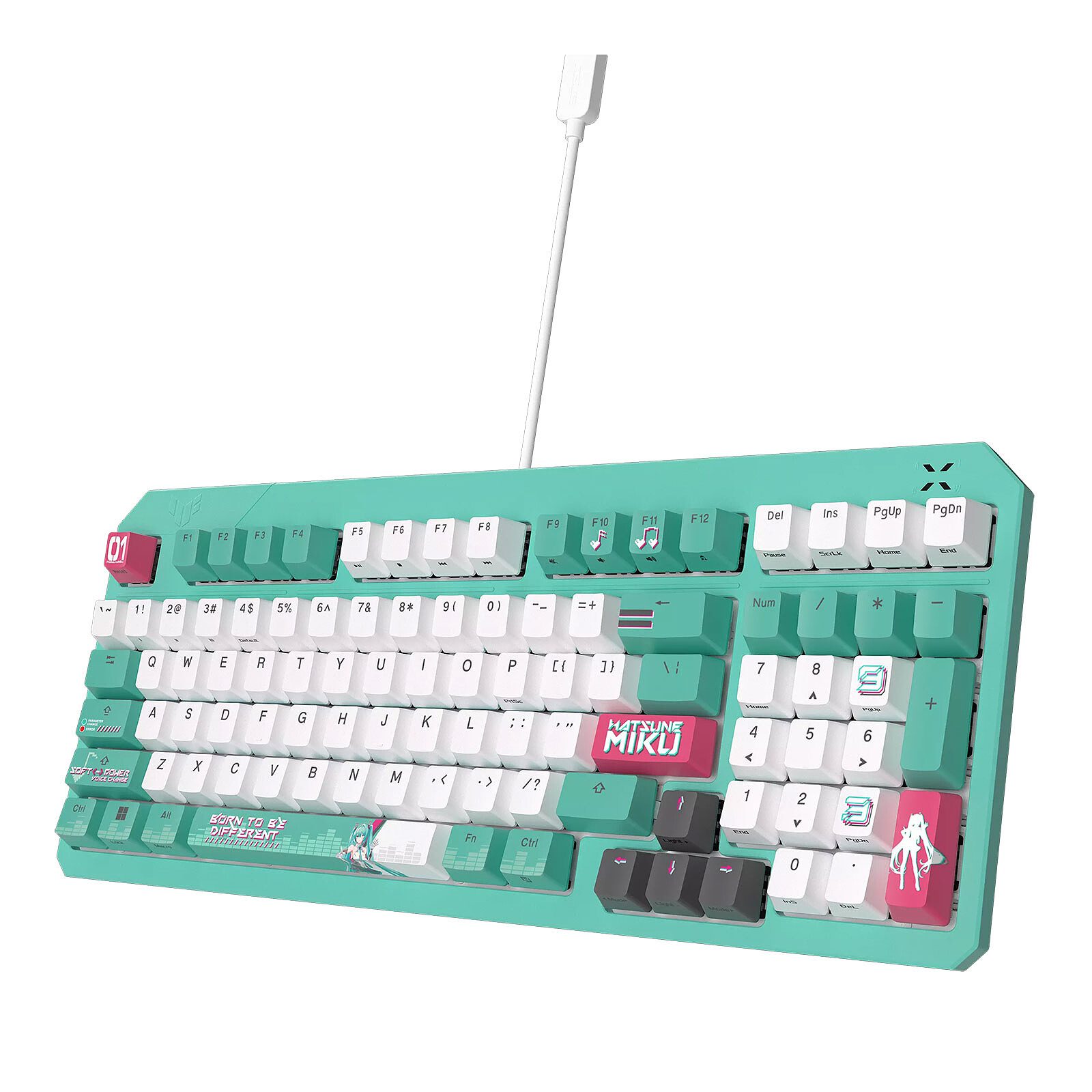 ASUS TUF Gaming K3 Gen II Hatsune Miku Edition 3 clavier gamer AZERTY