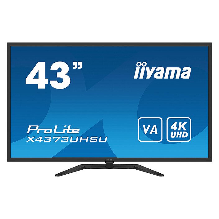 iiyama 42.5" - ProLite X4373UHSU-B1 1 écran pc iiyama 42.5 pouces