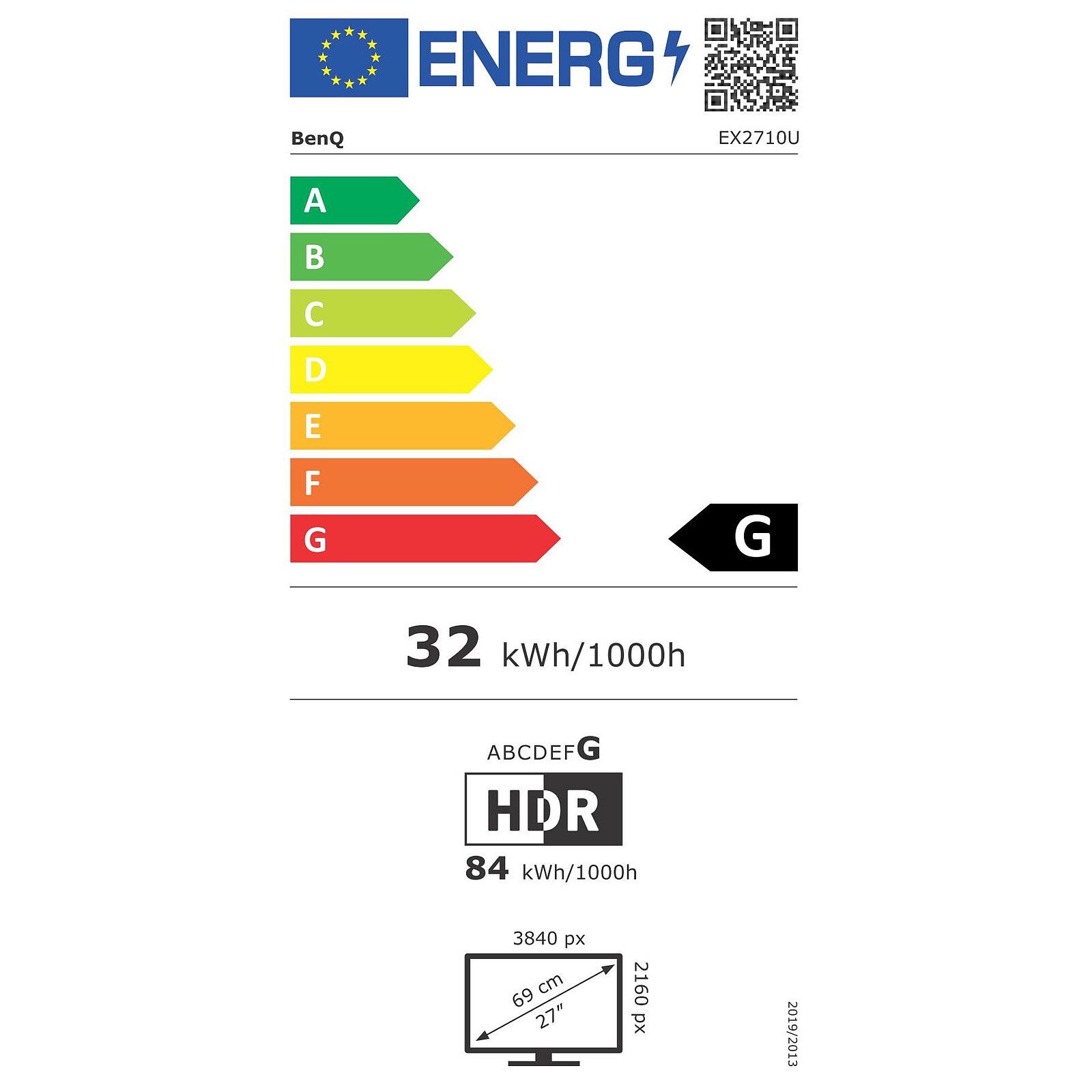 BenQ 27″ LED – MOBIUZ EX2710U 5 écran pc BenQ 27 pouces