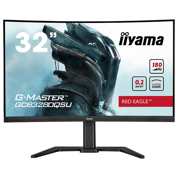 iiyama 31.5" LED - G-Master GCB3280QSU-B2 Red Eagle 1 écran pc iiyama 31.5 pouces