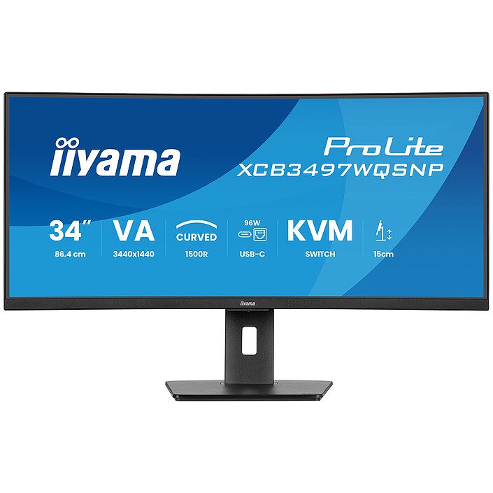 iiyama 34" LED - ProLite XCB3497WQSNP-B1 1 écran pc iiyama 34 pouces