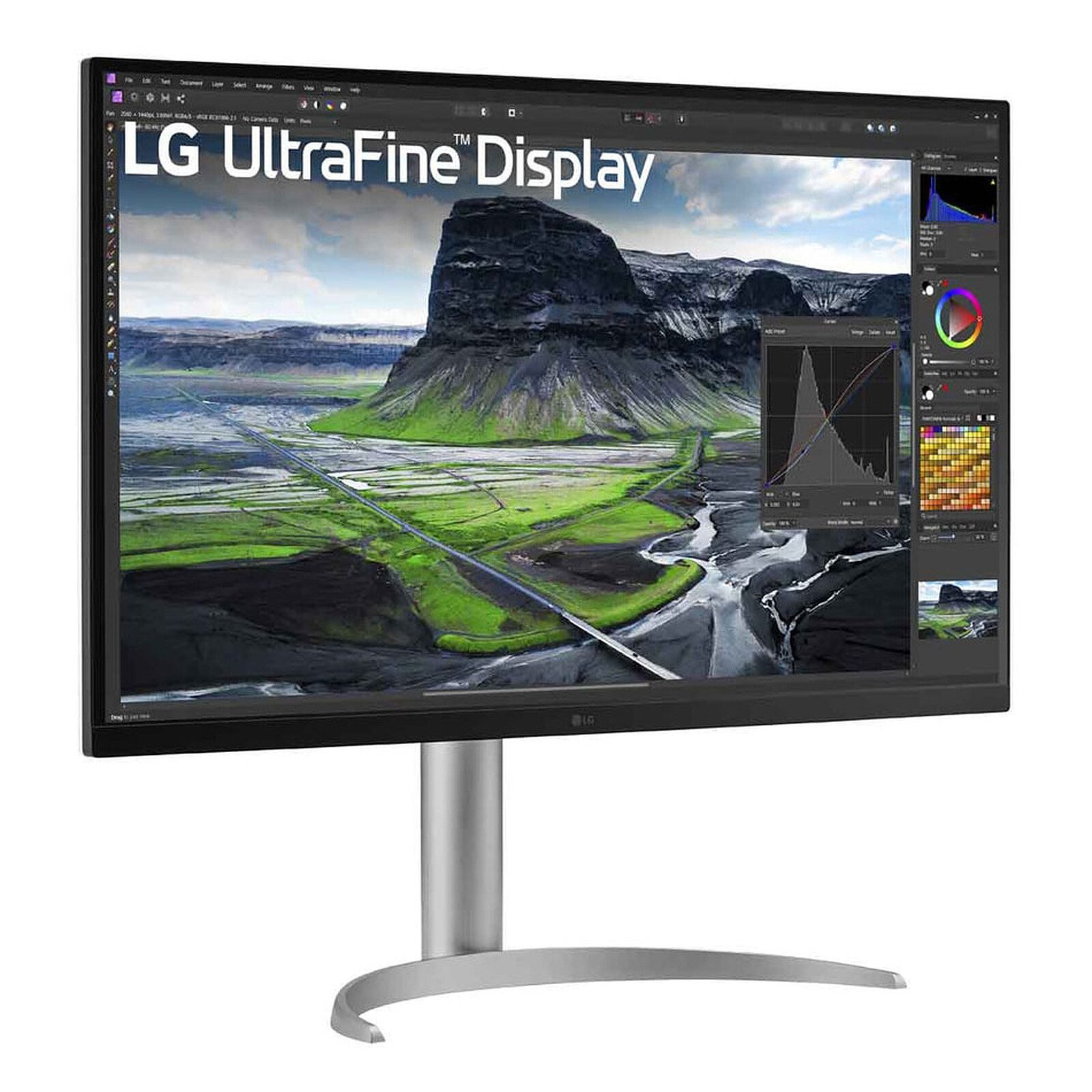 LG 32″ LED UltraFine 32UQ850V-W 2 moniteur pc LG 31.5 pouces