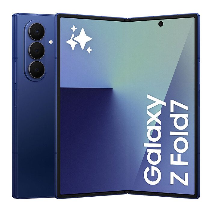 Samsung Galaxy Z Fold 7 Bleu Nuit (12 Go / 512 Go) 1 Pc portable Samsung