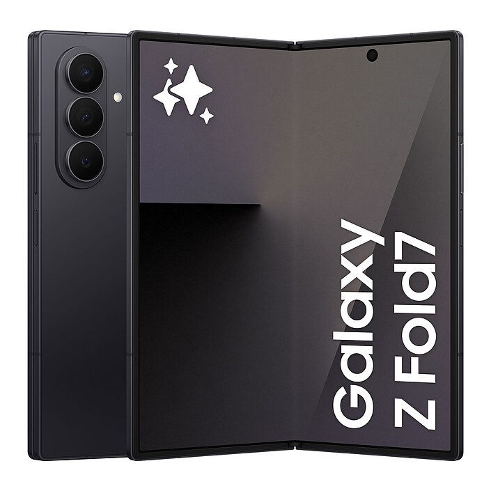 Samsung Galaxy Z Fold 7 Noir Absolu (12 Go / 256 Go) 1 Pc portable Samsung