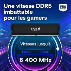 RAM Crucial DDR5 6400 MHz 64 Go