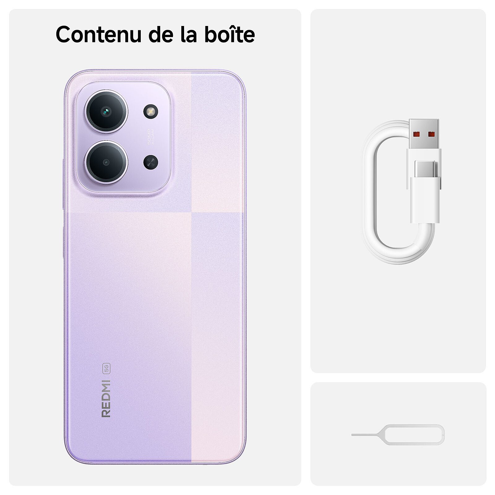 Xiaomi Redmi 15C 5G Violet (4 Go / 128 Go) 5 laptop Xiaomi