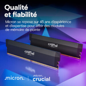 RAM Crucial DDR5 6000 MHz 64 Go