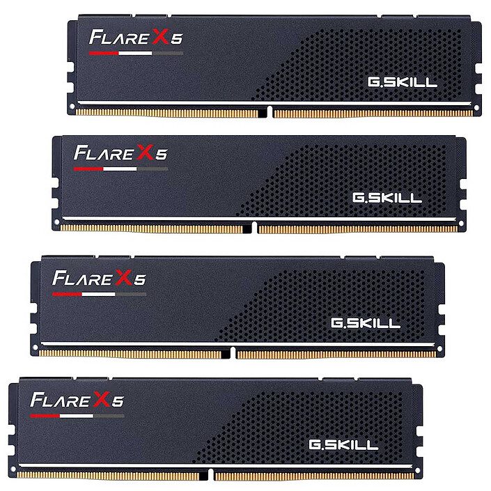 G.Skill Flare X5 Series Low Profile 256 Go (4 x 64 Go) DDR5 6000 MHz CL32 1 RAM G.Skill DDR5 6000 MHz 256 Go