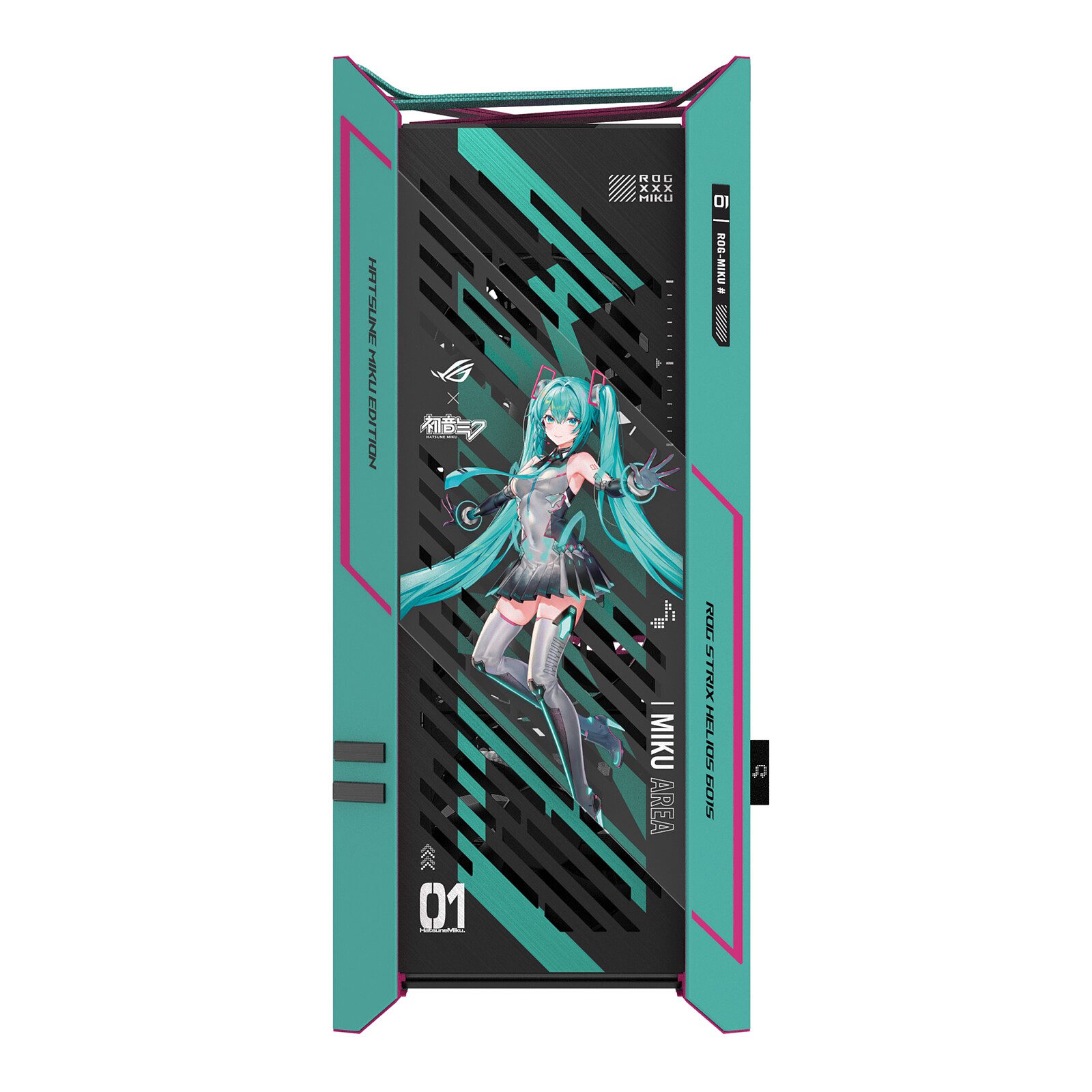ASUS ROG Strix Helios II Hatsune Miku Edition 2 boitier pc ASUS