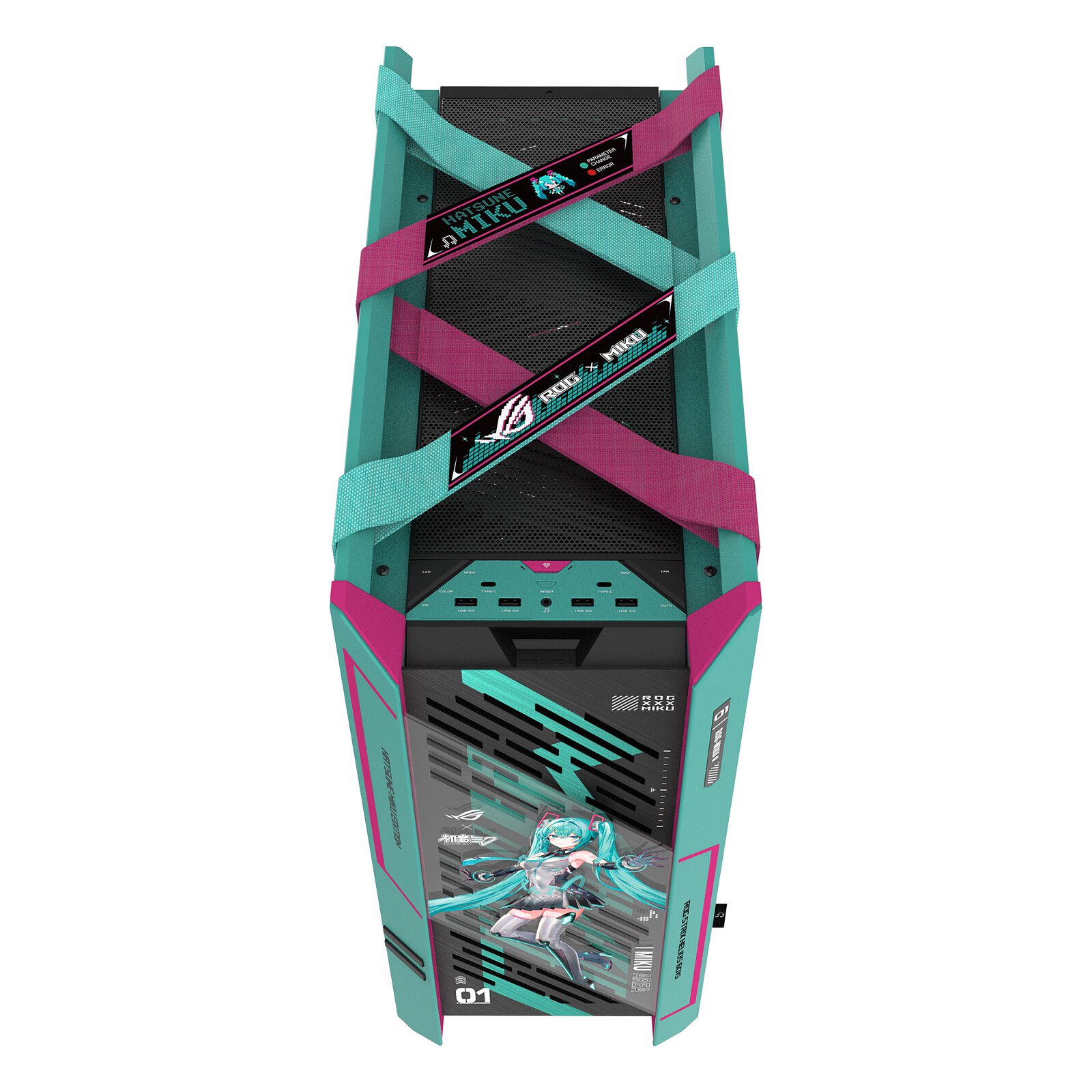 ASUS ROG Strix Helios II Hatsune Miku Edition 3 tour pc ASUS