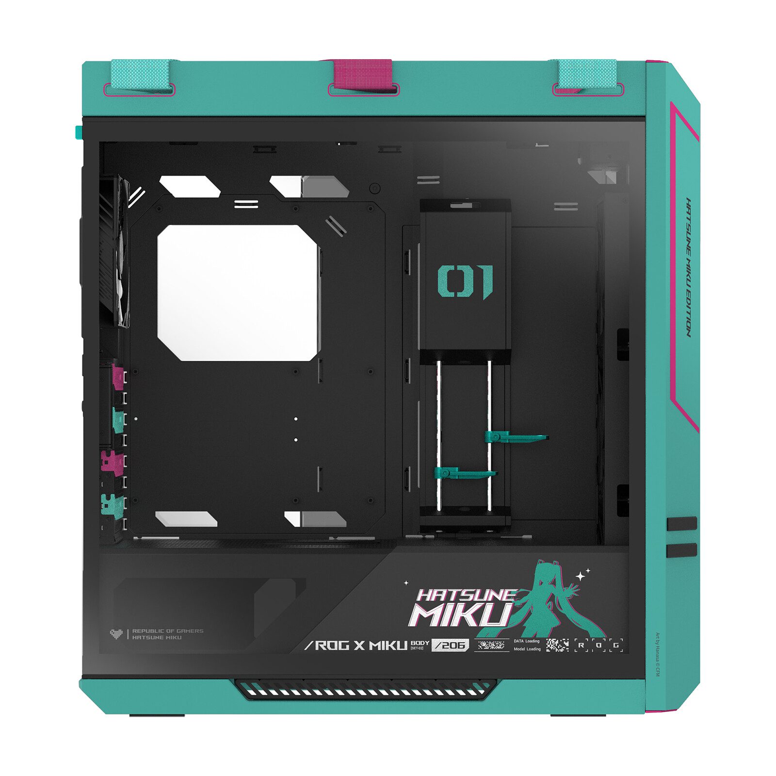 ASUS ROG Strix Helios II Hatsune Miku Edition 4 boitier pc ASUS