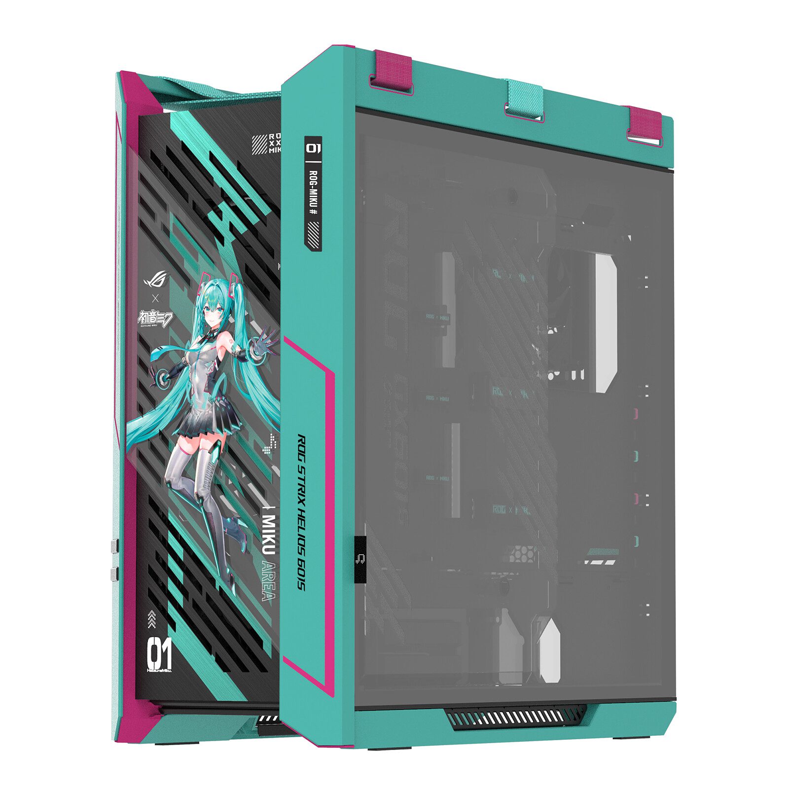 ASUS ROG Strix Helios II Hatsune Miku Edition 5 tour pc ASUS