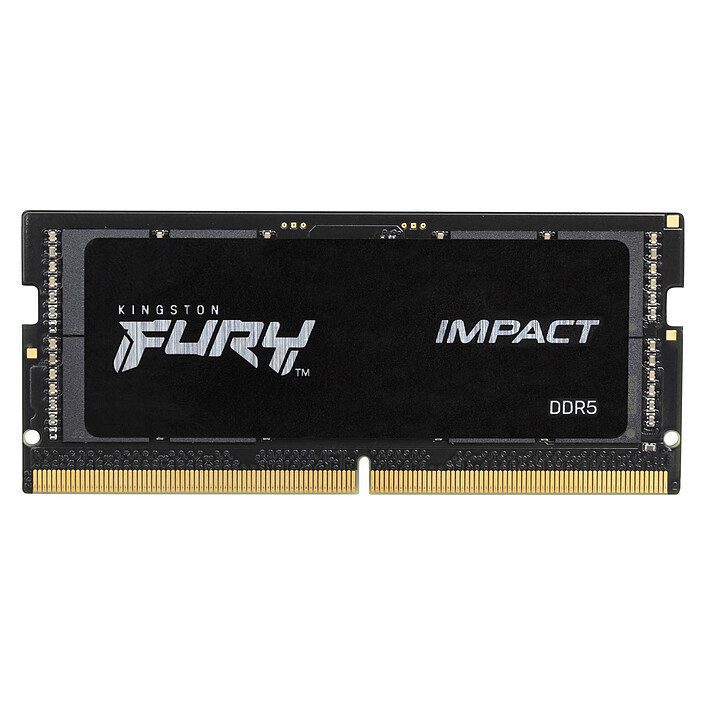 Kingston FURY Impact SO-DIMM 16 Go DDR5 6000 MHz CL38 1 RAM Kingston DDR5 6000 MHz 16 Go