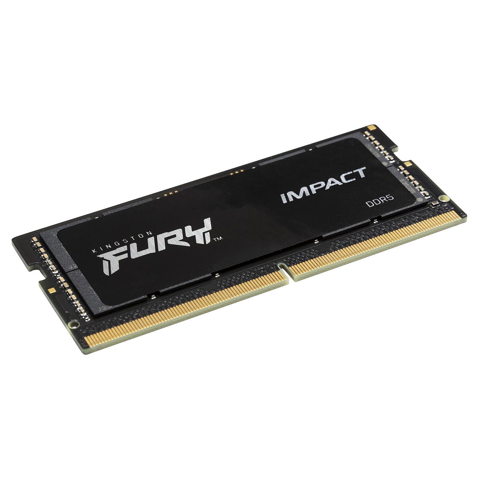 Kingston FURY Impact SO-DIMM 16 Go DDR5 6000 MHz CL38 2 RAM Kingston DDR5 6000 MHz 16 Go