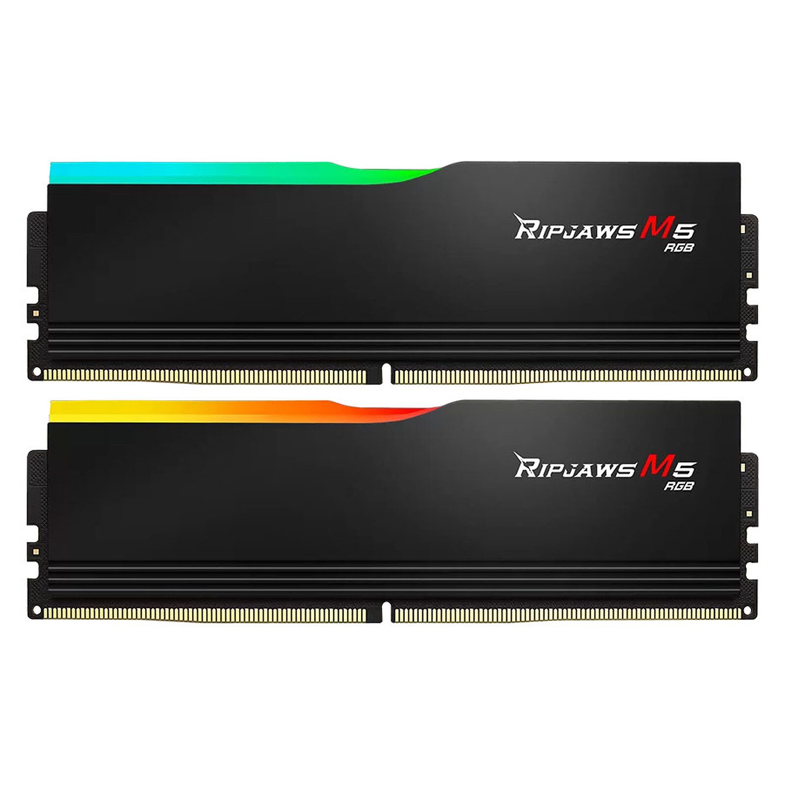 G.Skill Ripjaws M5 RGB 48 Go (2 x 24 Go) DDR5 6000 MHz CL30 – Noir 2 RAM G.Skill DDR5 6000 MHz 48 Go
