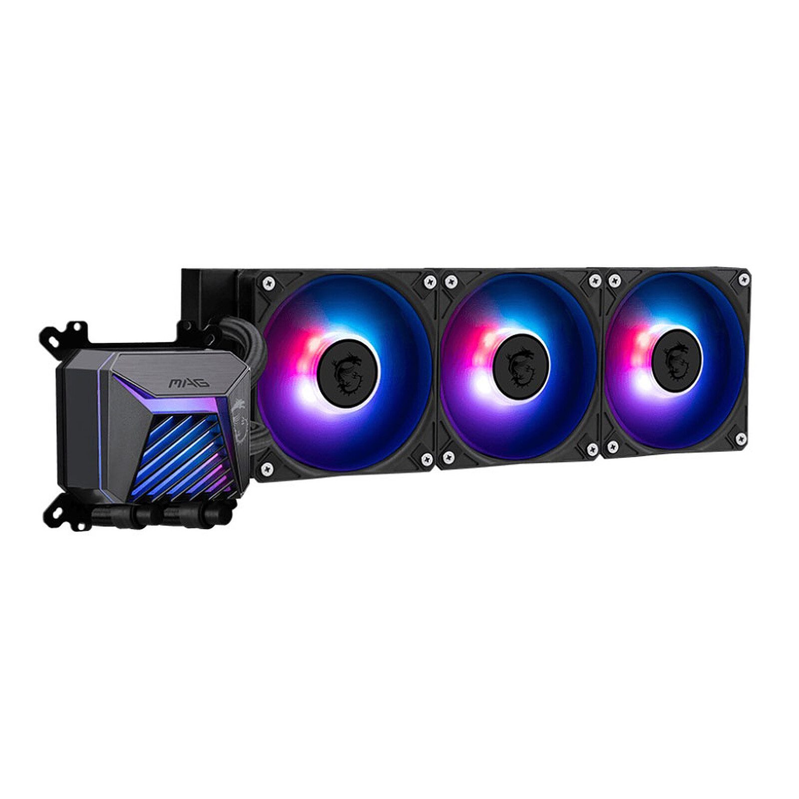 MSI MAG CORELIQUID A15 360 Black 2 MSI watercooling Radiateur 360 mm