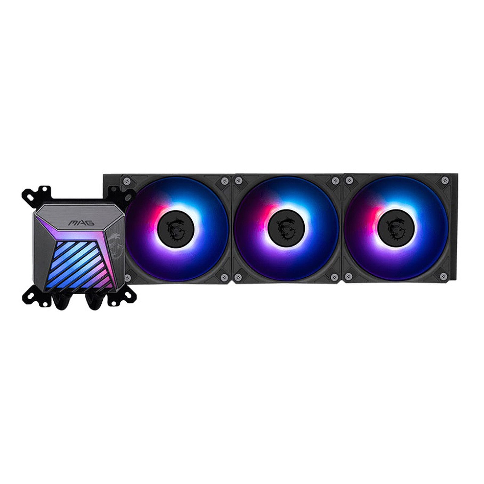 MSI MAG CORELIQUID A15 360 Black 3 MSI watercooling Radiateur 360 mm