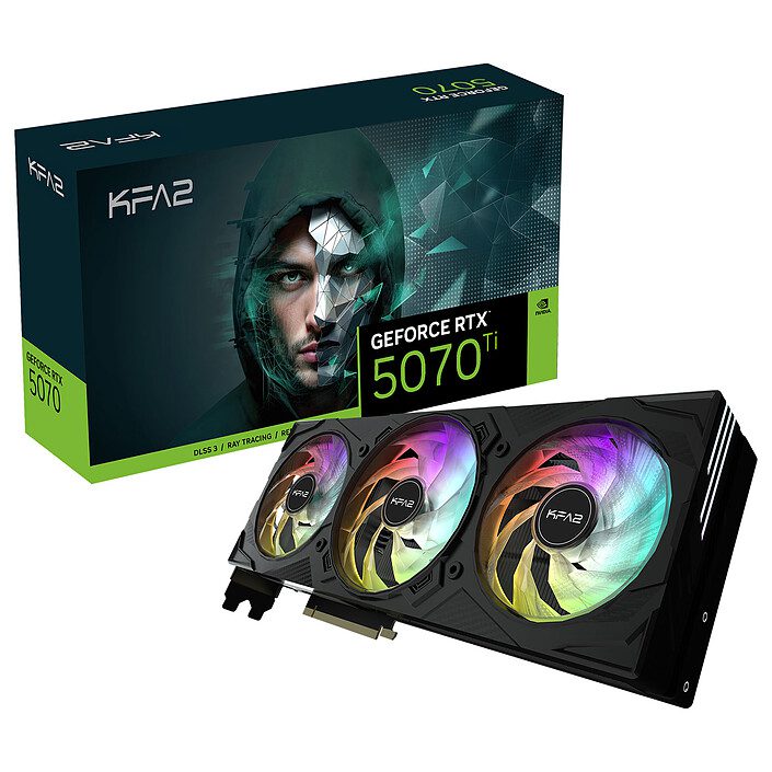 KFA2 GeForce RTX 5070 Ti EX Gamer 1-Click OC 1 KFA2 NVIDIA GeForce RTX 5070 Ti