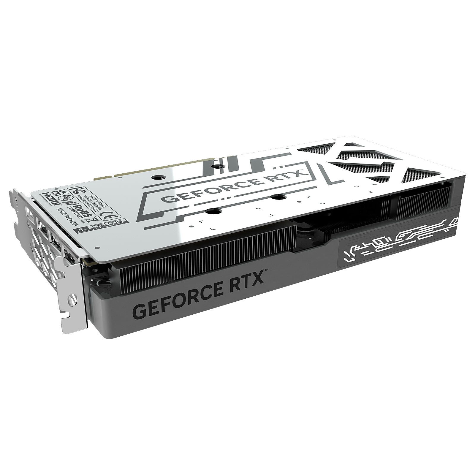 KFA2 GeForce RTX 5070 1-Click OC White 4 KFA2 NVIDIA GeForce RTX 5070