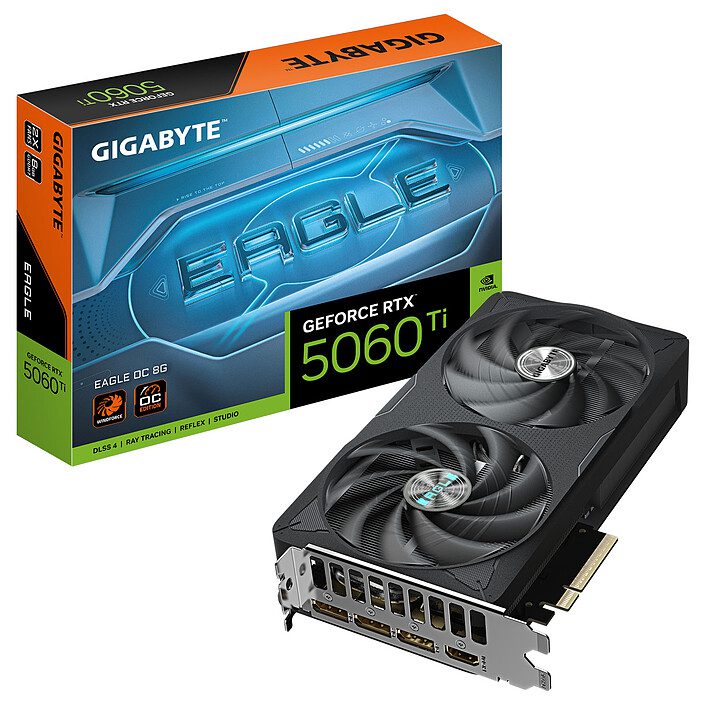 Gigabyte GeForce RTX 5060 Ti EAGLE OC 8G 1 Gigabyte NVIDIA GeForce RTX 5060 Ti