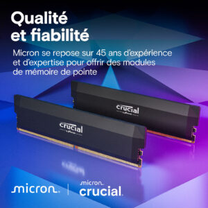 RAM Crucial DDR5 6000 MHz 32 Go