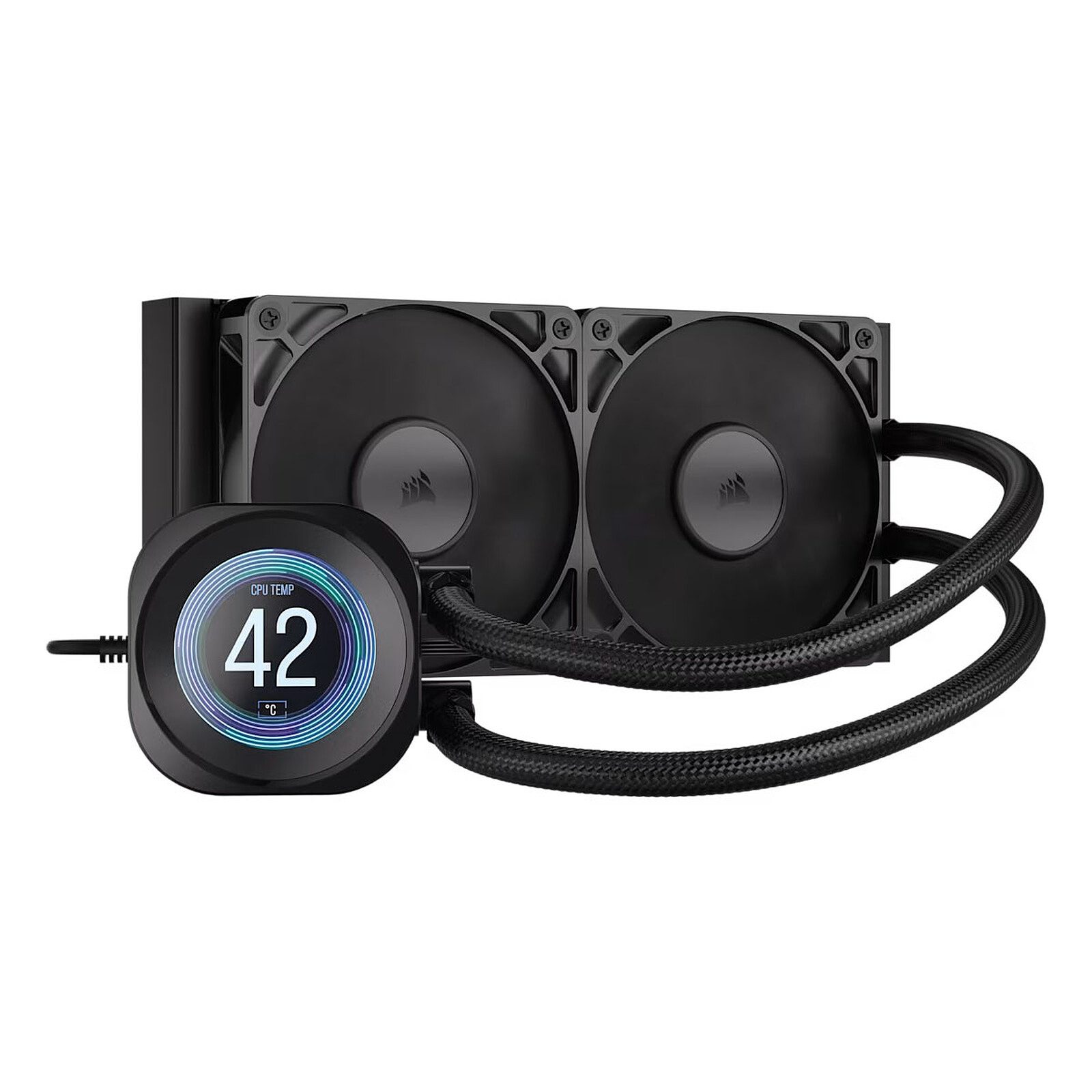 Corsair Nautilus 240 RS LCD (Noir) 1 Corsair watercooling Radiateur 240 mm