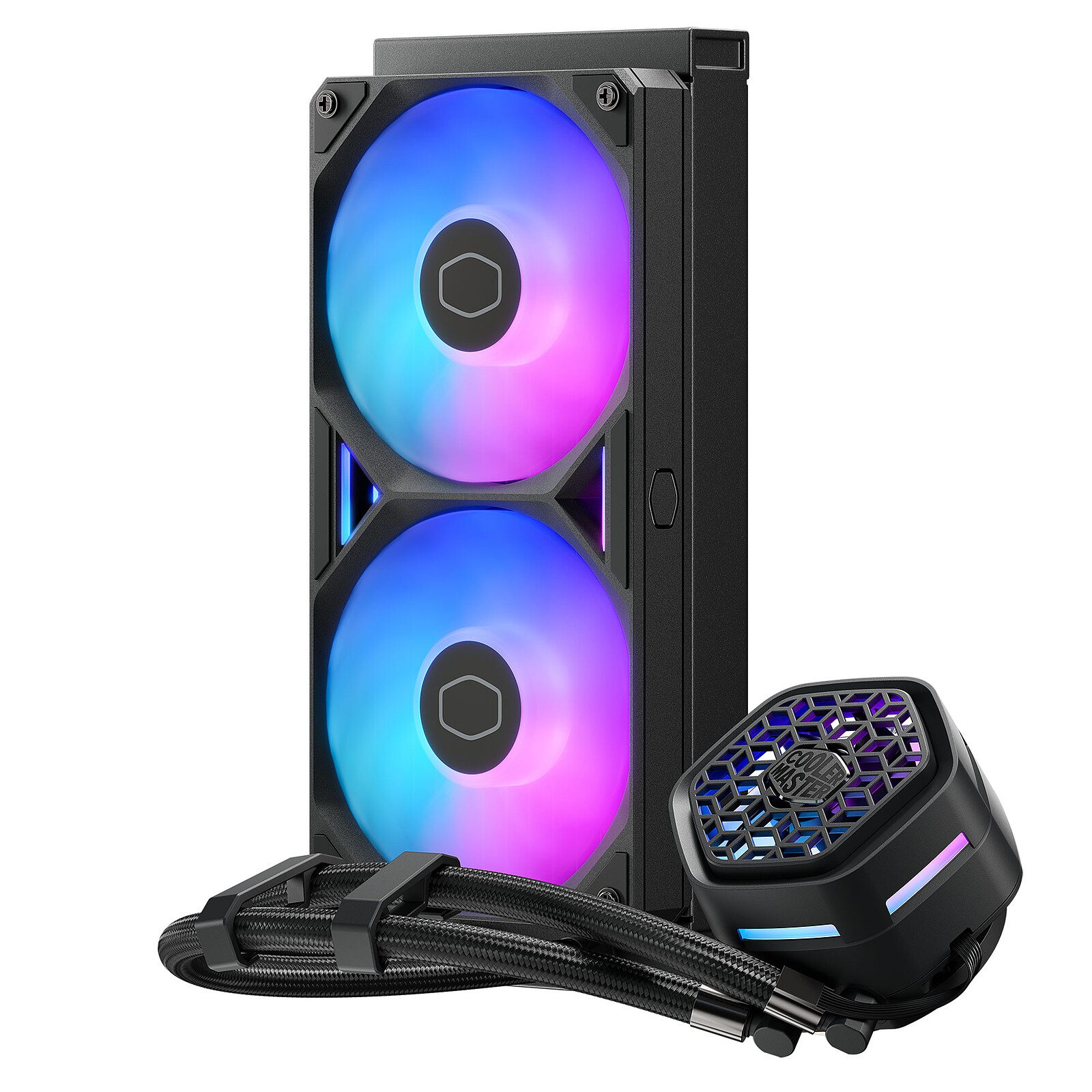 Cooler Master MasterLiquid 240 Atmos II VRM ARGB Noir 4 Cooler Master watercooling Radiateur 240 mm