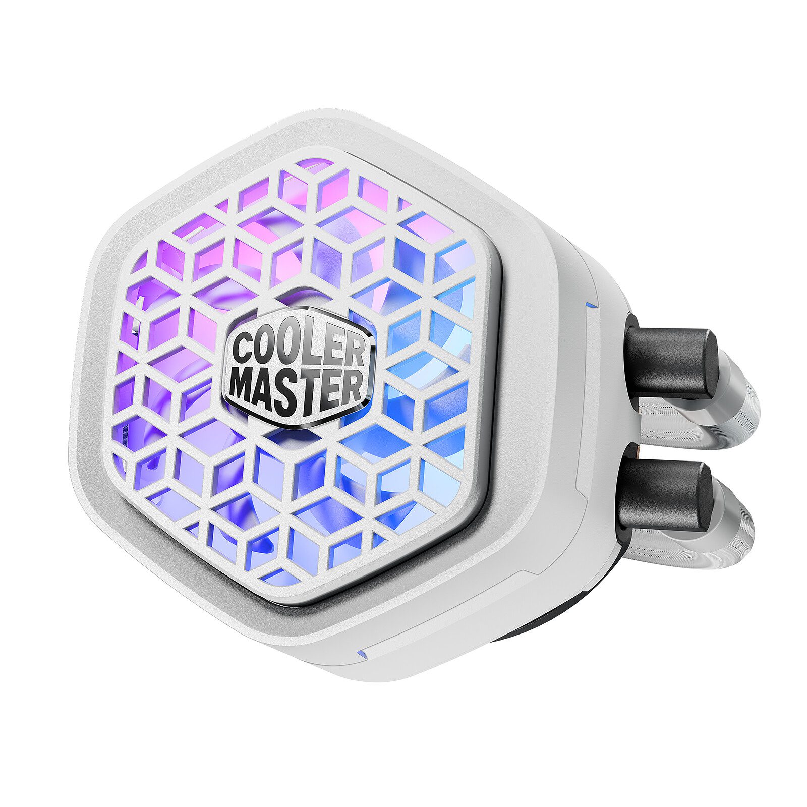 Cooler Master MasterLiquid 360 Atmos II VRM ARGB Blanc 2 Cooler Master watercooling Radiateur 360 mm