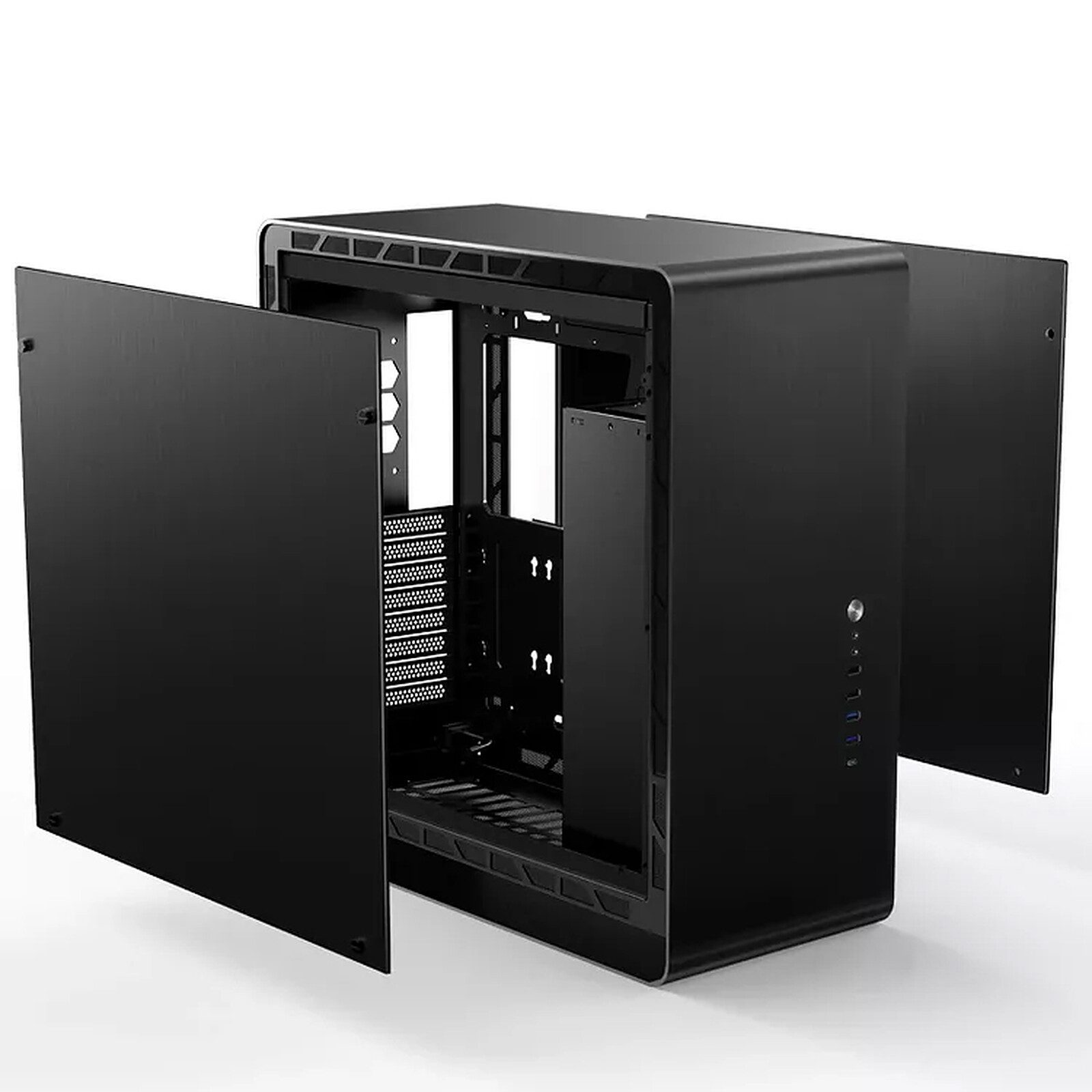 Jonsbo UMX6 Noir 3 tour pc Jonsbo