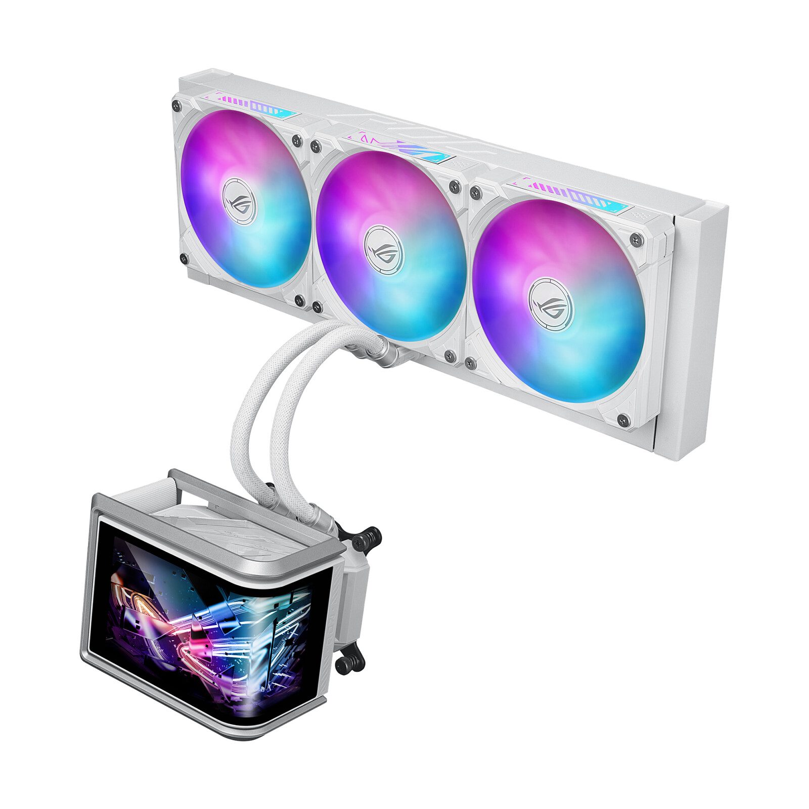 ASUS ROG Ryuo IV SLC 360 ARGB - Blanc 1 ASUS watercooling Radiateur 360 mm