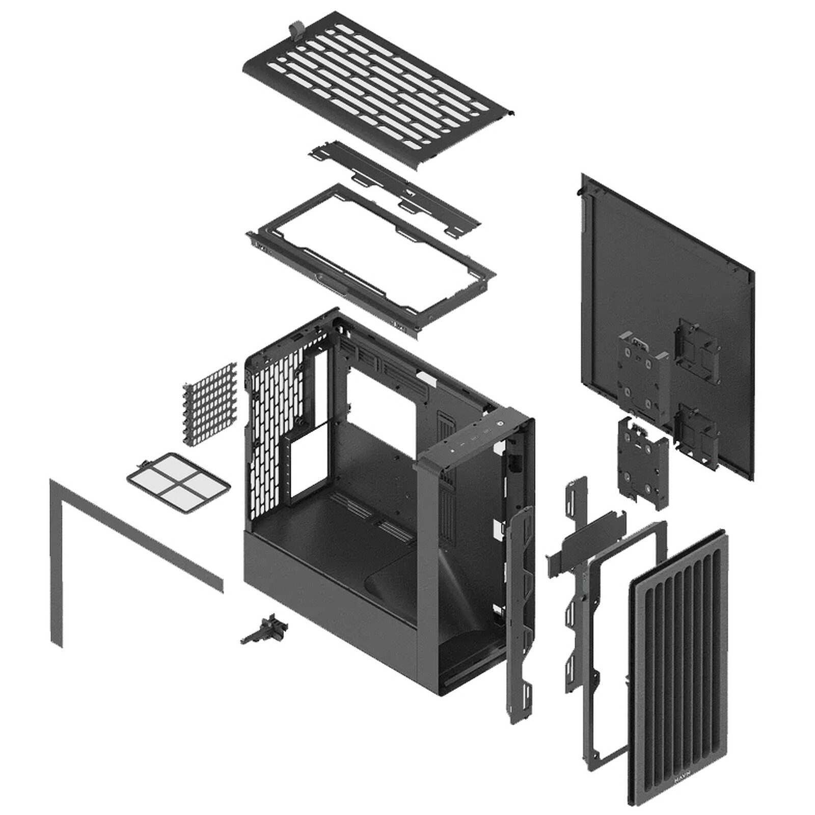 HAVN BF360 (Noir) 5 tour pc HAVN