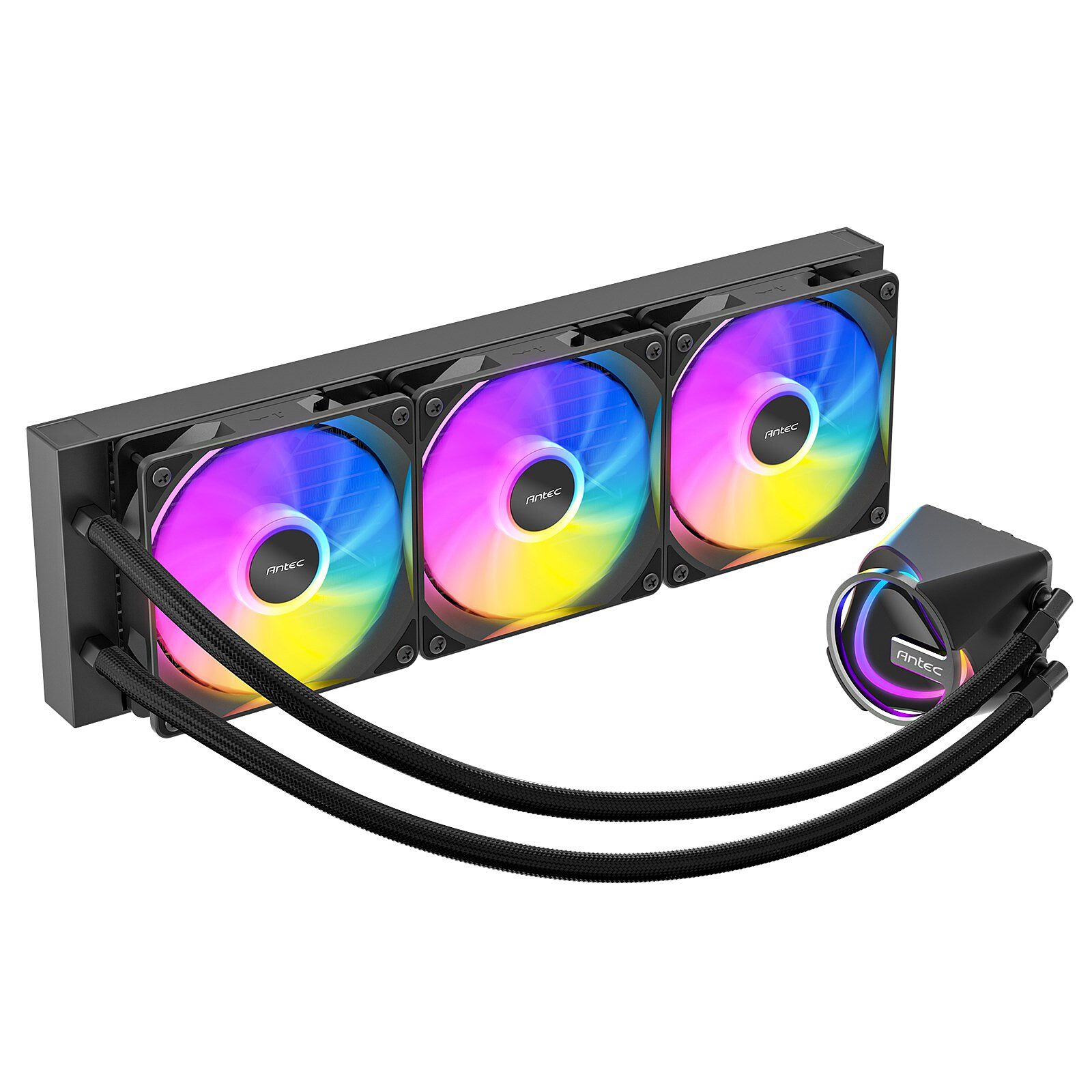 Antec Squeleton 360 ARGB Noir 2 Antec watercooling Radiateur 360 mm